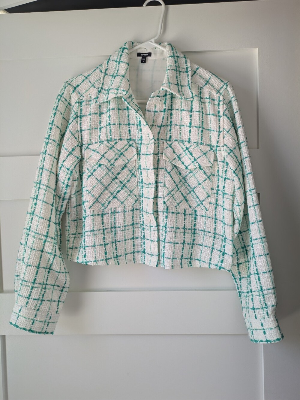 Women's Express Tweed Jacket, Size X-Small